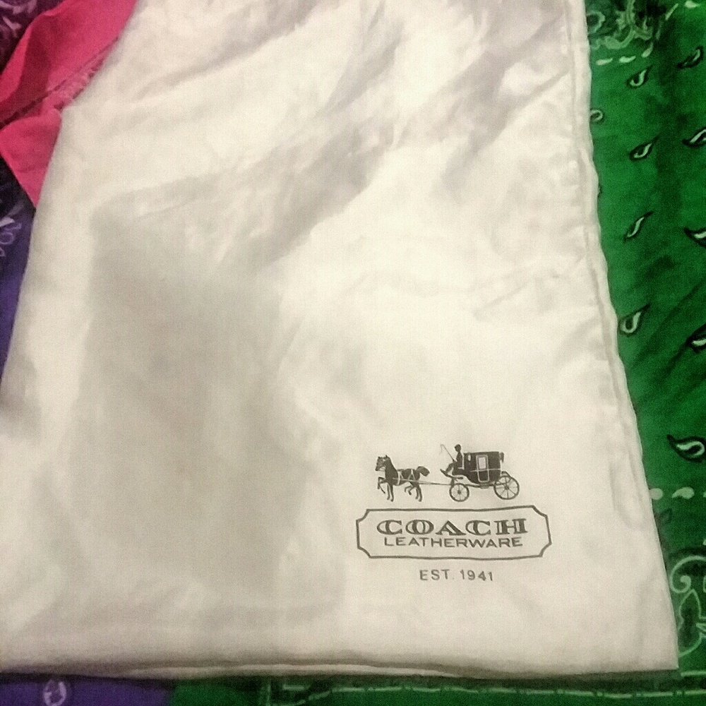 Large Coach duster bag